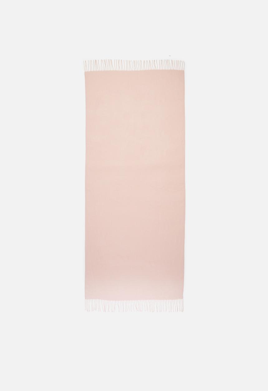 edit - Fringed infinity scarf - pink