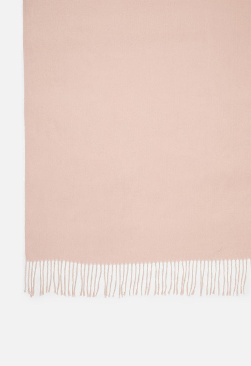 edit - Fringed infinity scarf - pink