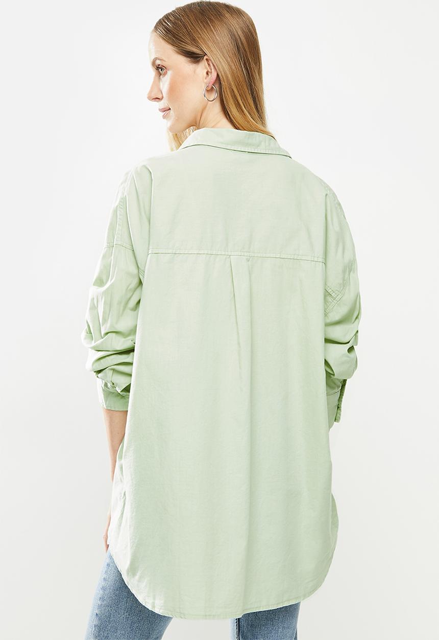 Cotton On - Dad shirt - green