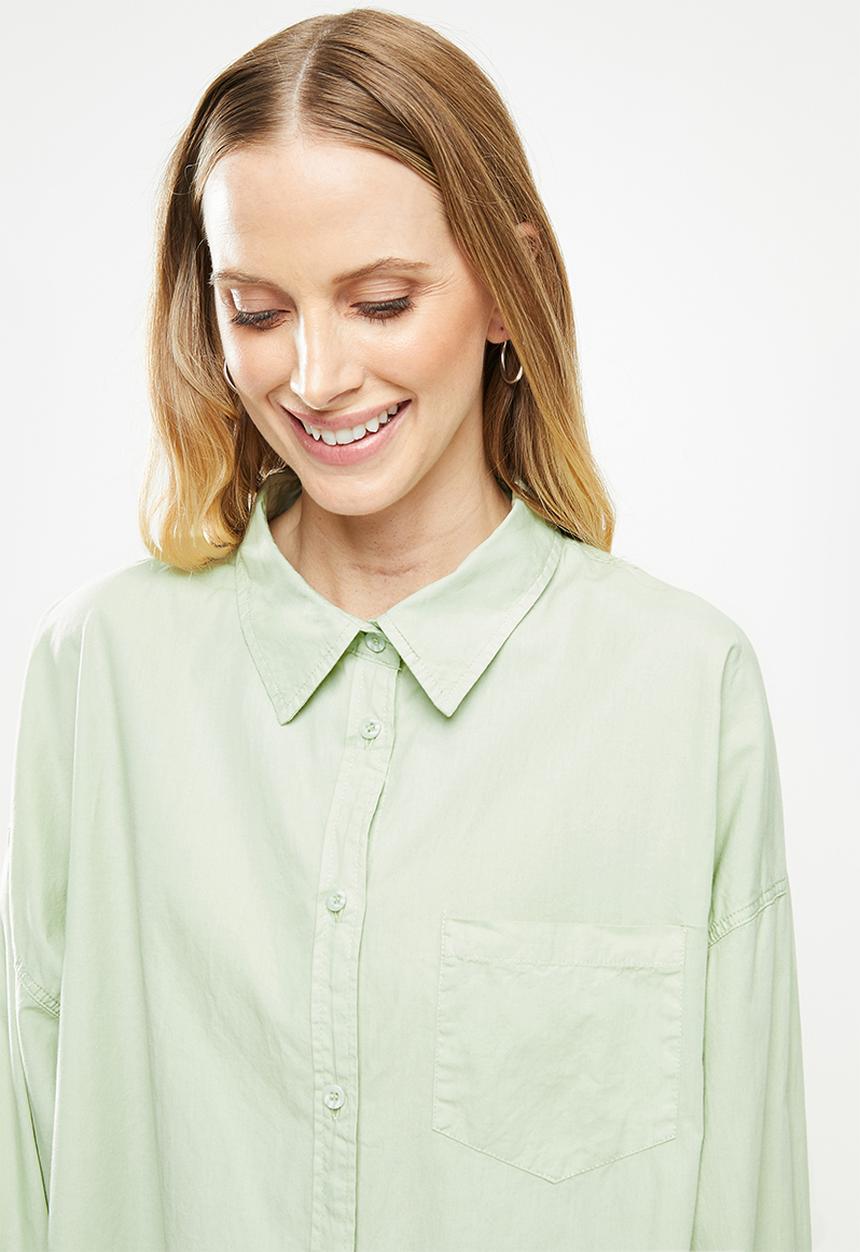 Cotton On - Dad shirt - green