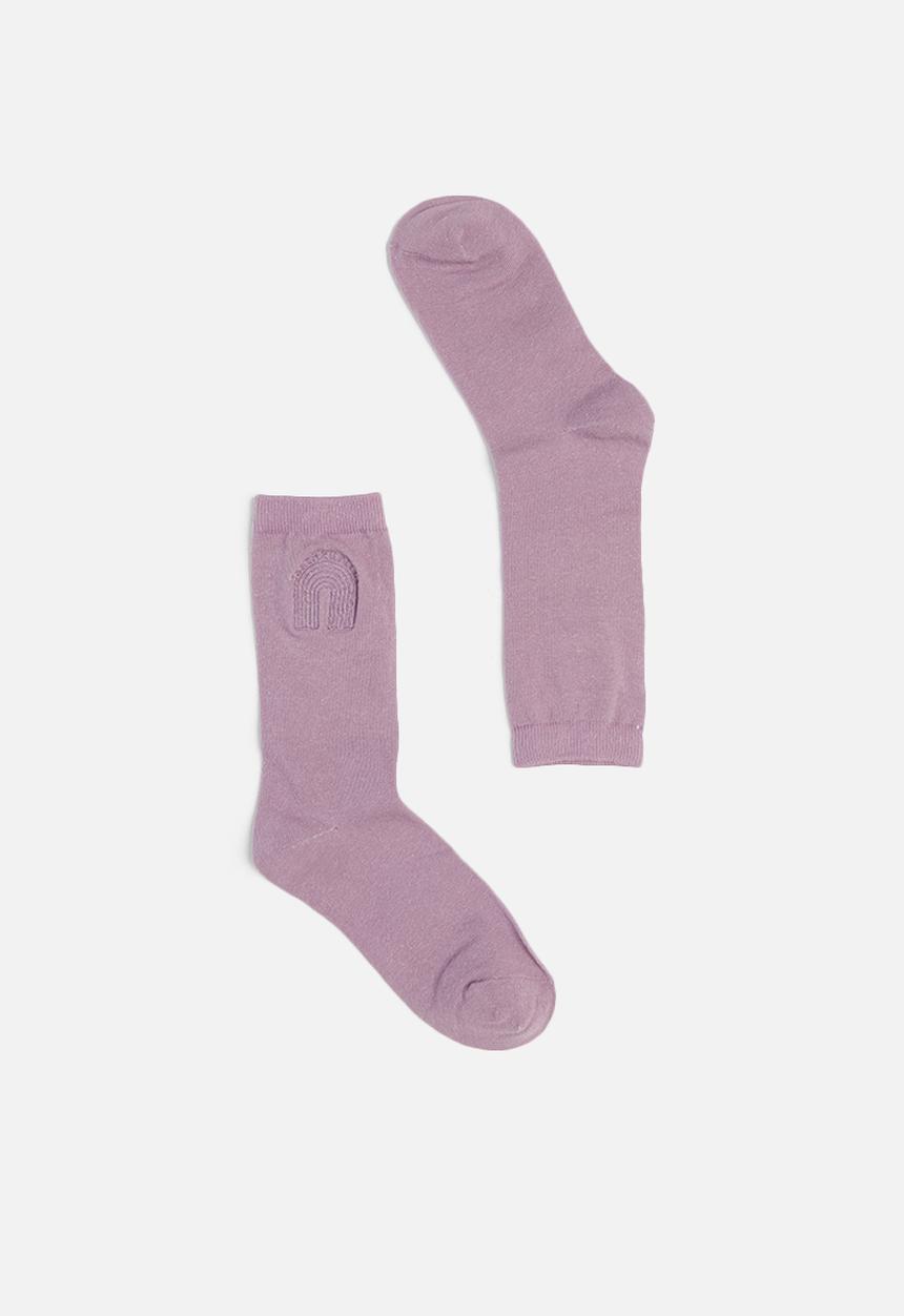 Cotton On - Womens novelty socks - purple 