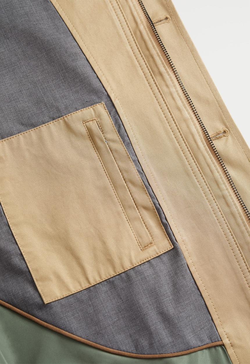 MANGO - Chayton jacket - brown lt