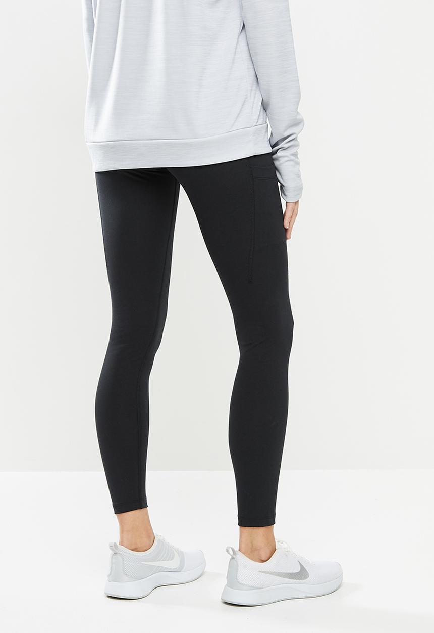 Nike - Nsw air high rise leggings - black & white