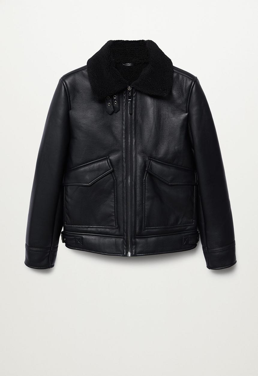 MANGO - Stamford jacket - black
