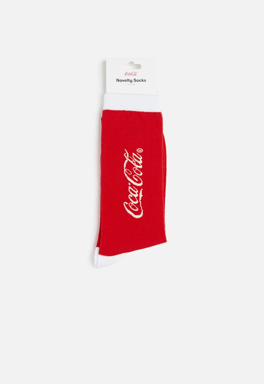 Cotton On - Mens novelty socks - red 