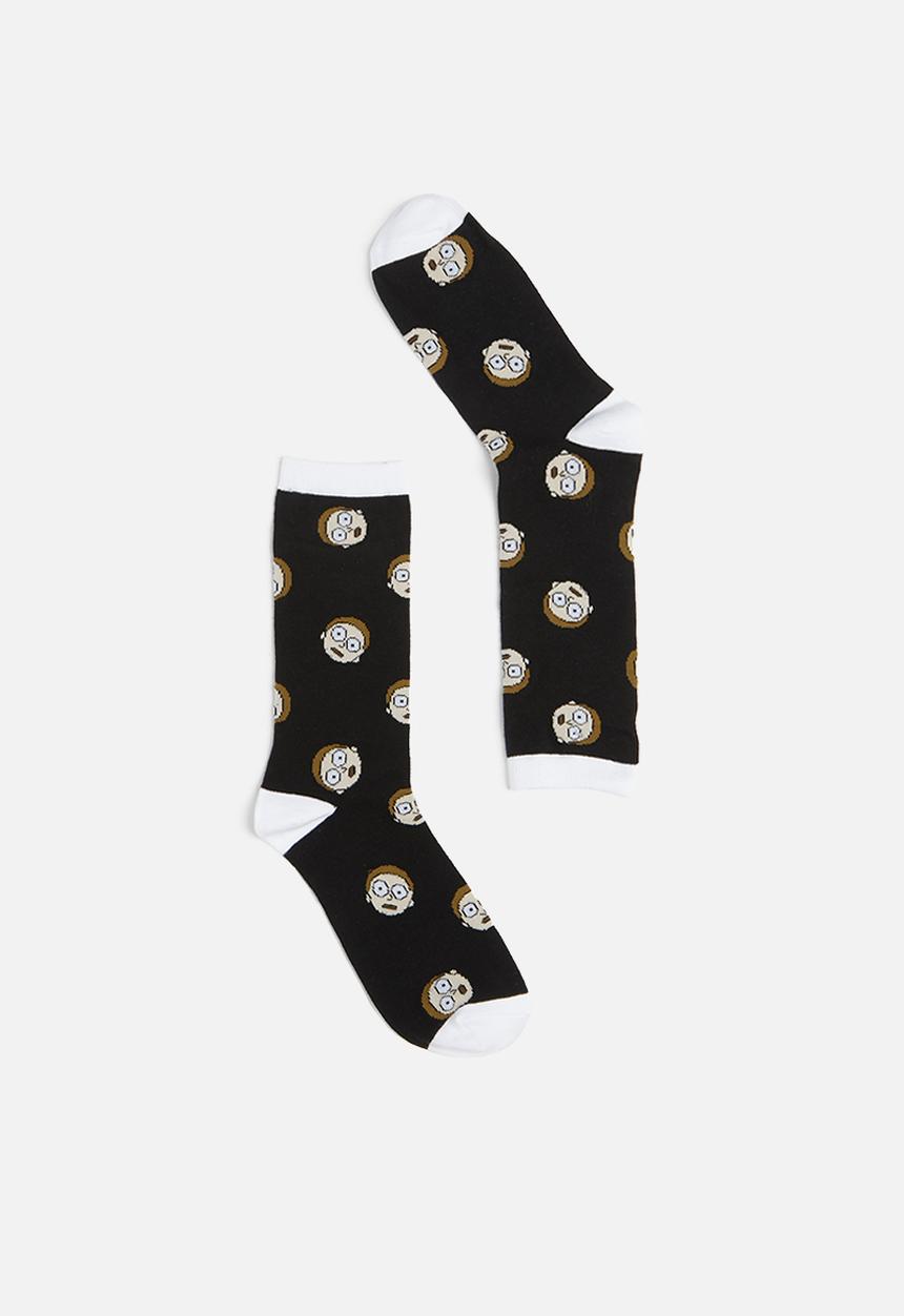 Cotton On - Mens novelty socks - black 