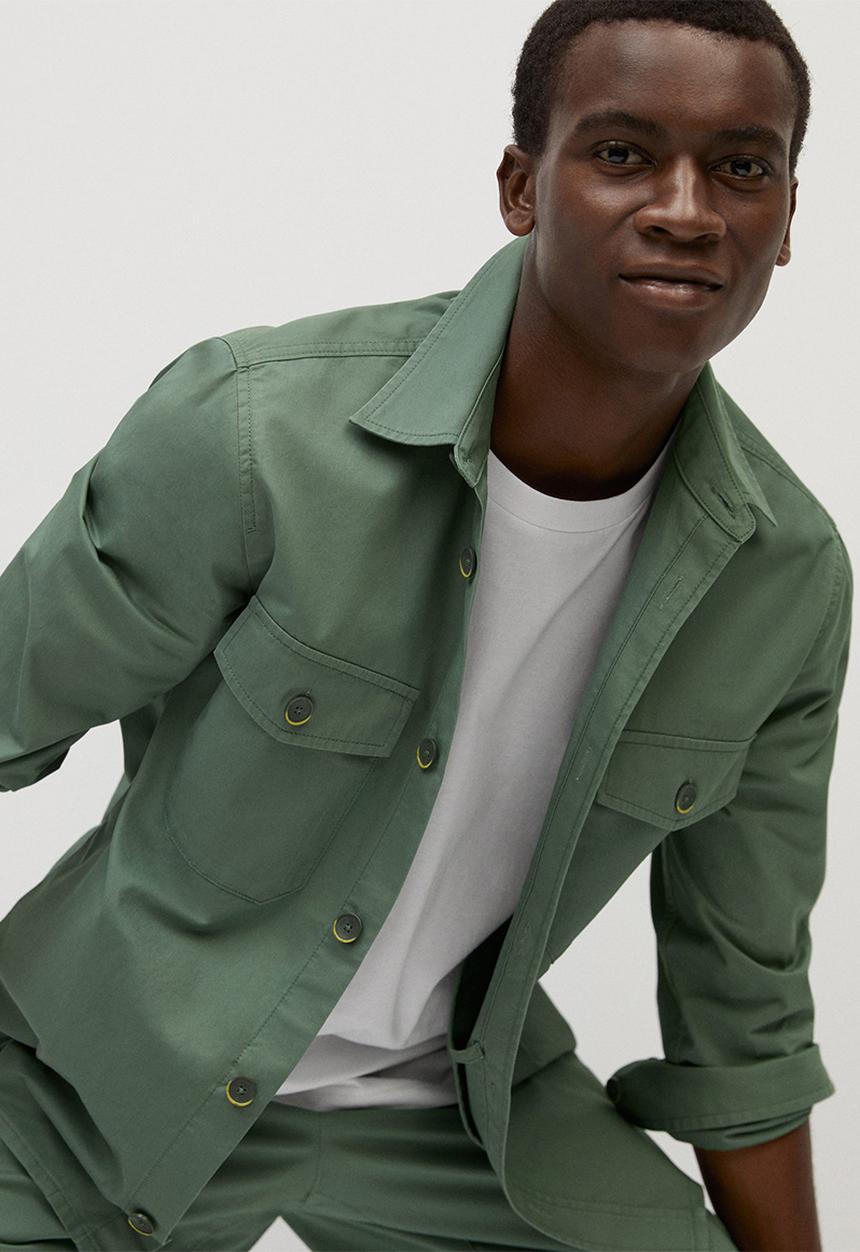 MANGO - Culver jacket - green