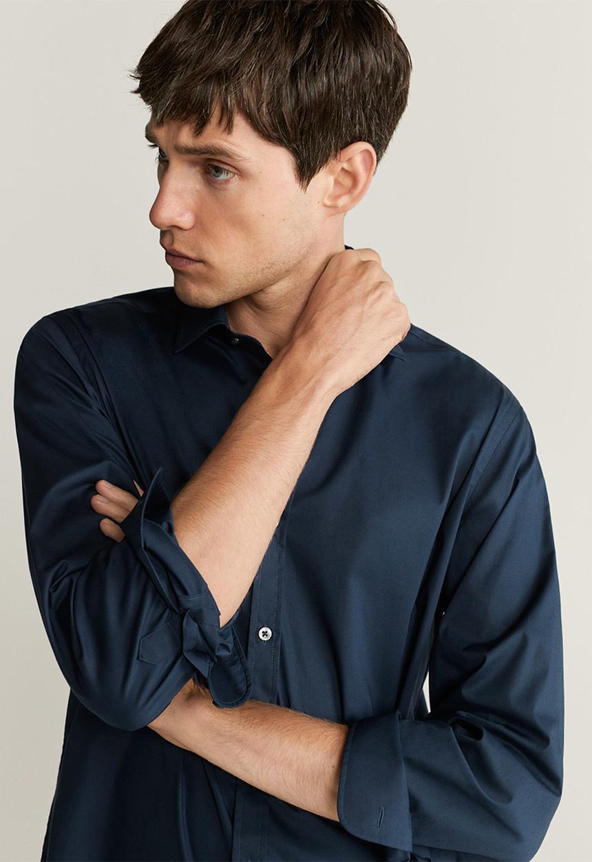 MANGO - Play shirt / navy
