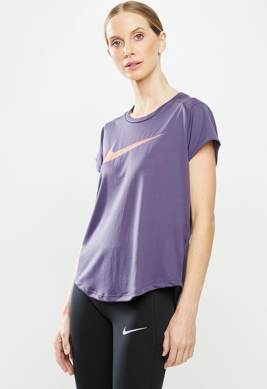 Nike - Gx short sleeve training tee - purple