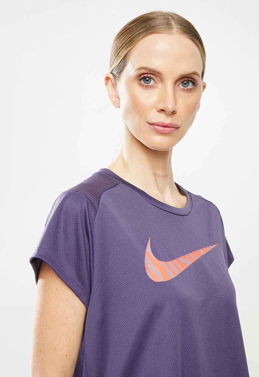 Nike - Gx short sleeve training tee - purple