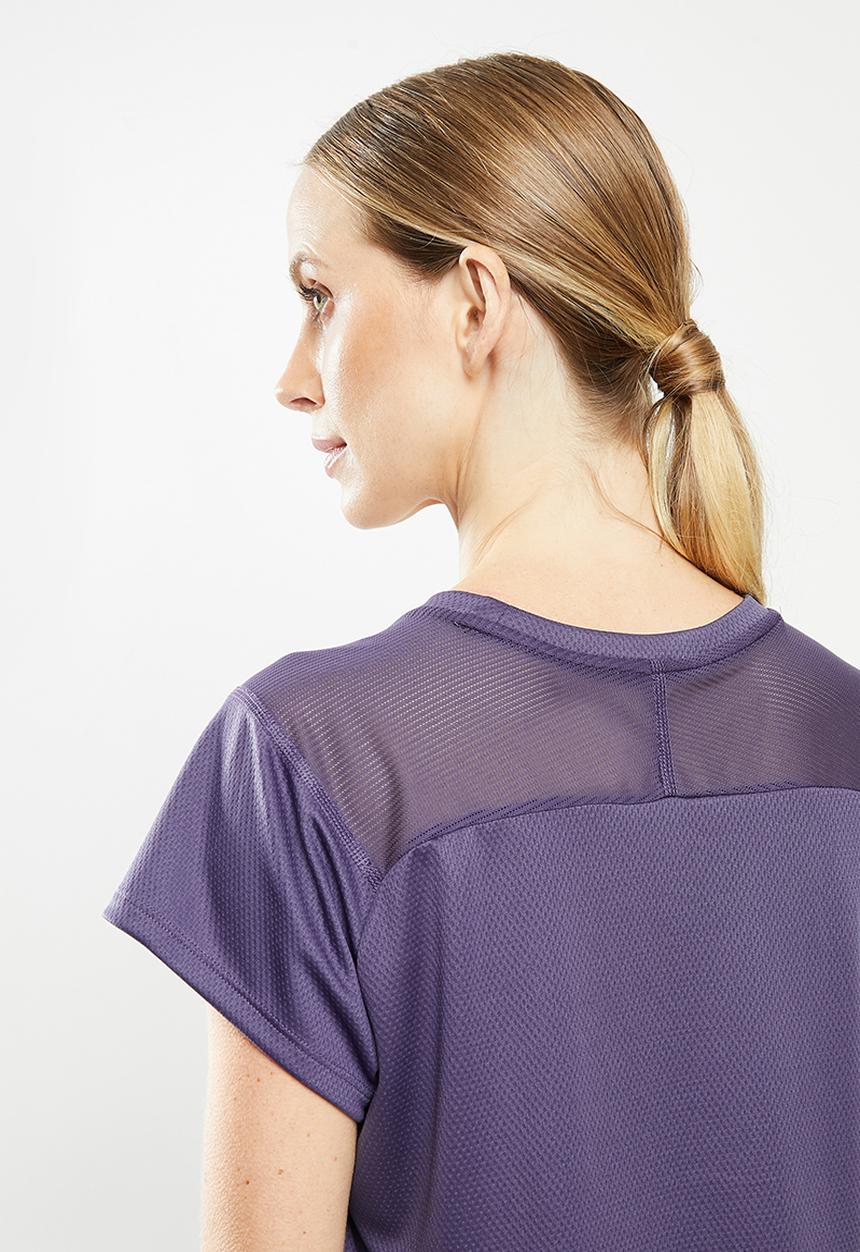 Nike - Gx short sleeve training tee - purple