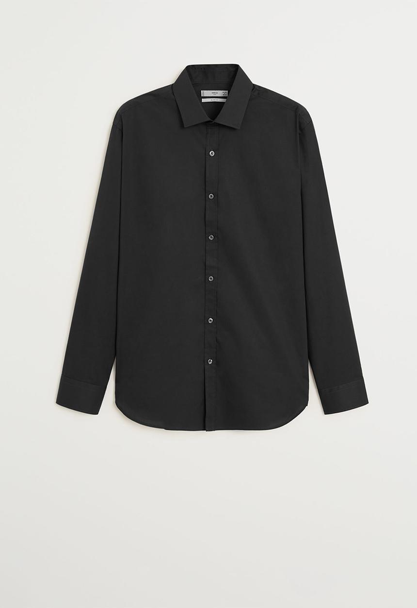 MANGO - Play shirt - black