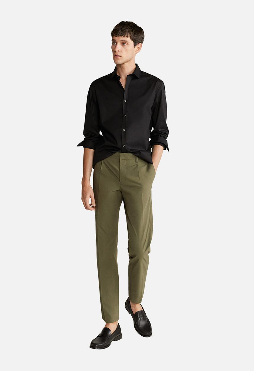 MANGO - Play shirt - black