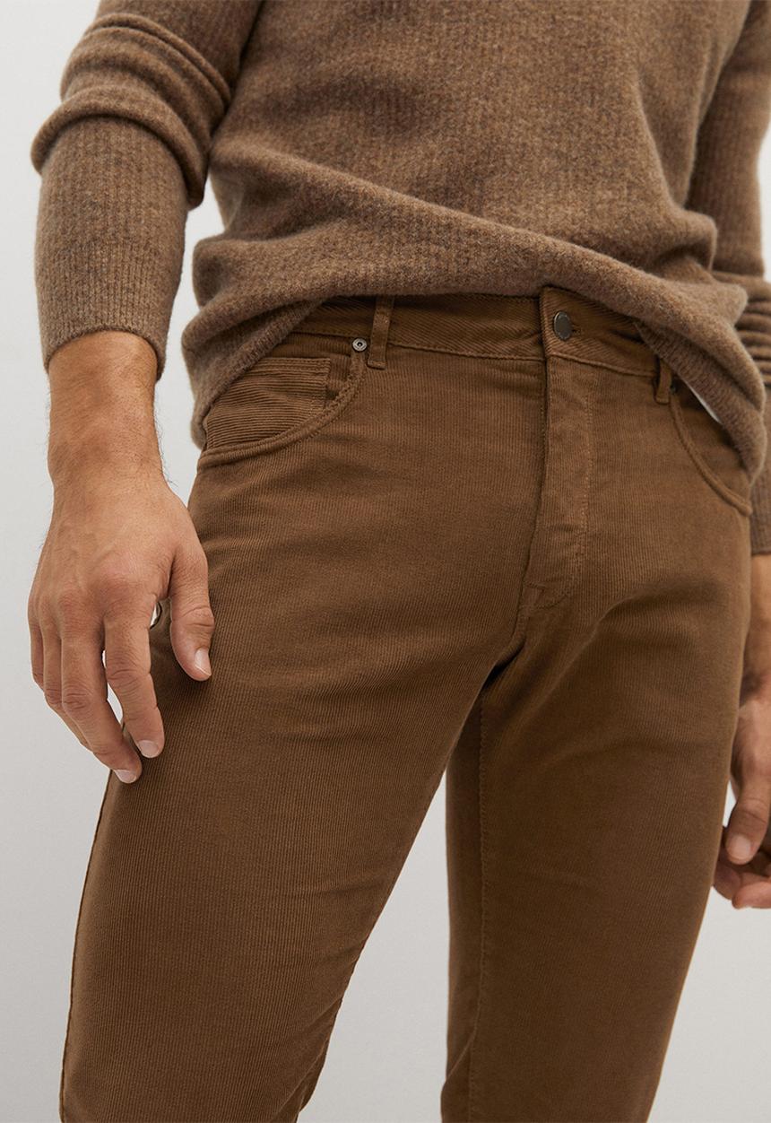 MANGO - Bardem trousers - brown