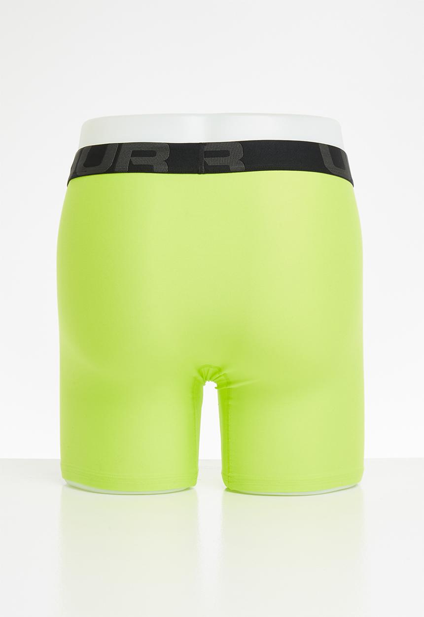 Under Armour - UA tech 6in 2 pack - green & khaki 