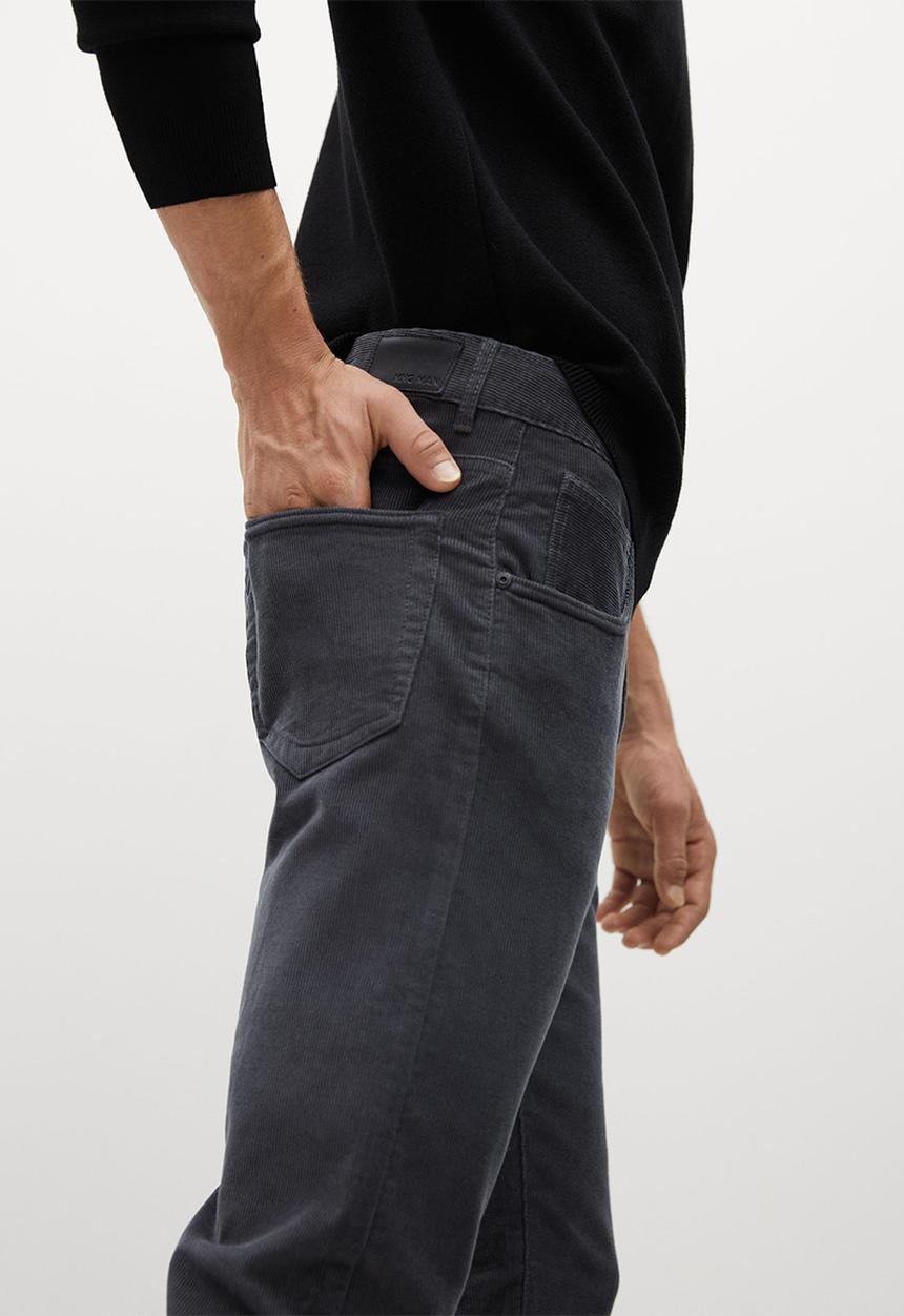 MANGO - Bardem trousers - charcoal