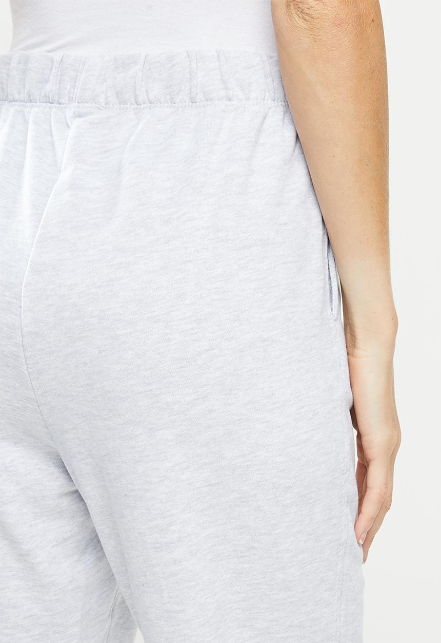 Cotton On - High waist track pant - grey