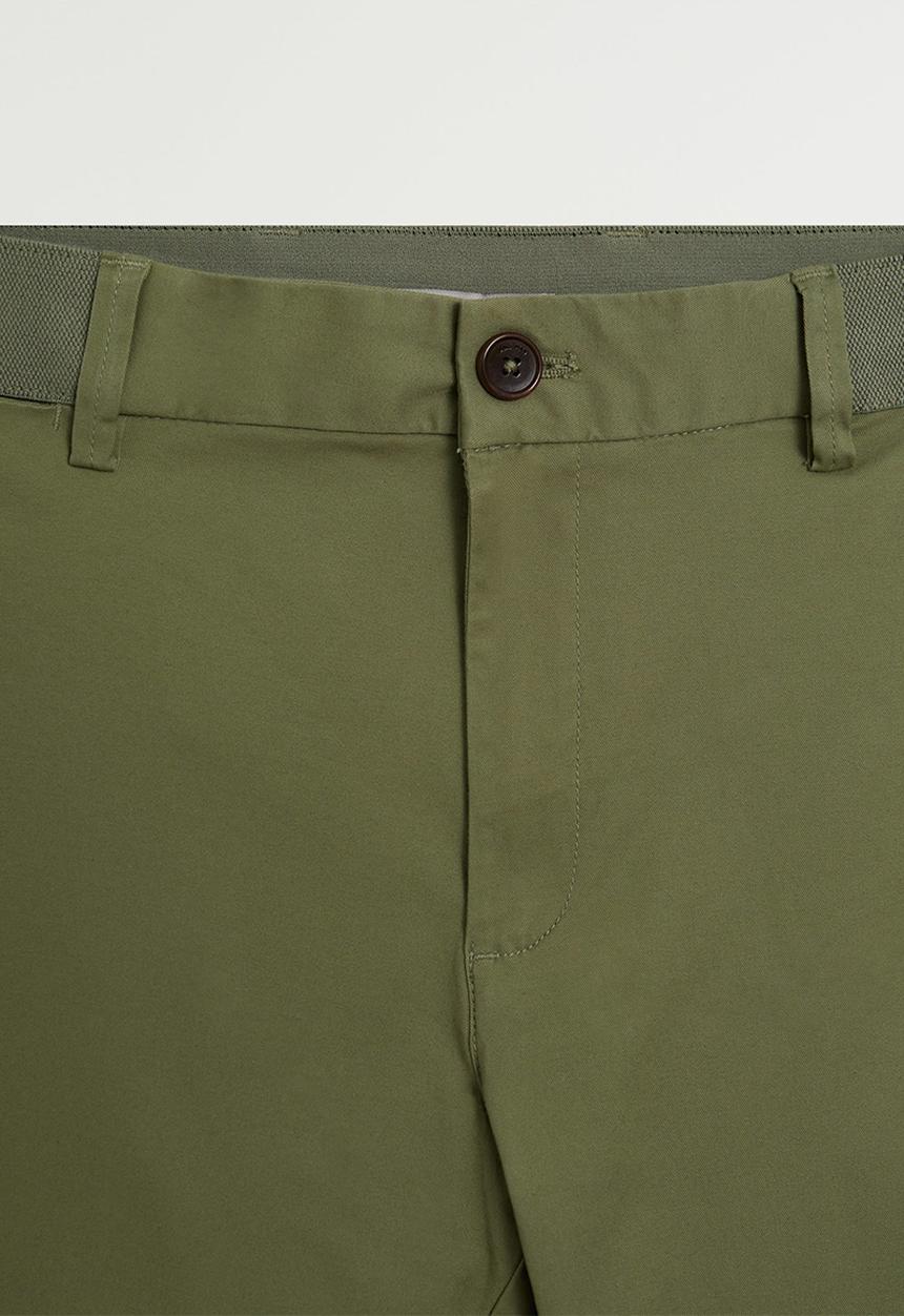 MANGO - Prato trousers - khaki