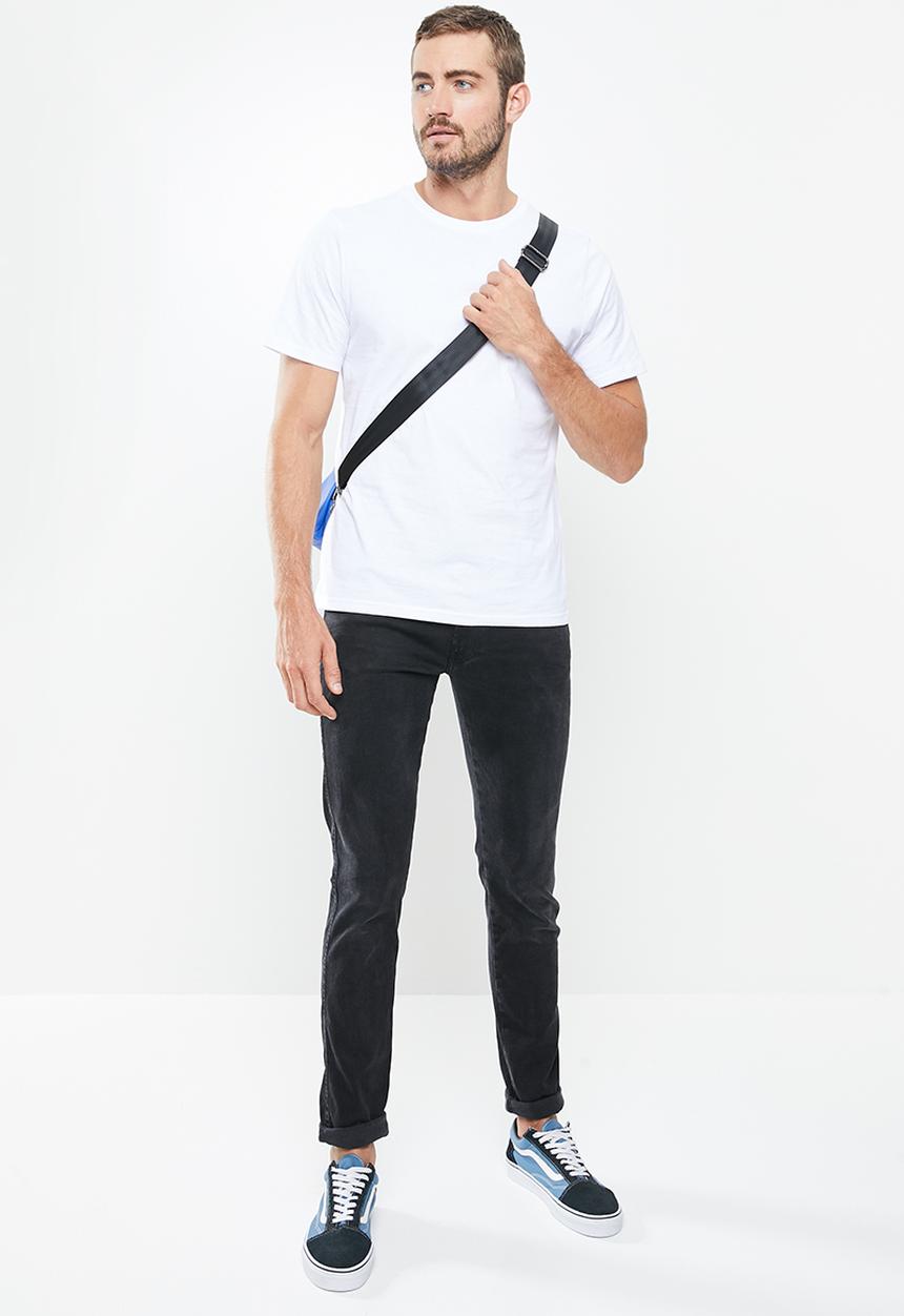 Cotton On - 3 Pack mens essential crew tee - white