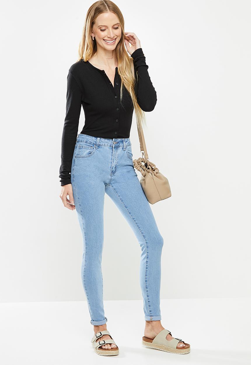 Cotton On - Mid rise skinny jean - blue