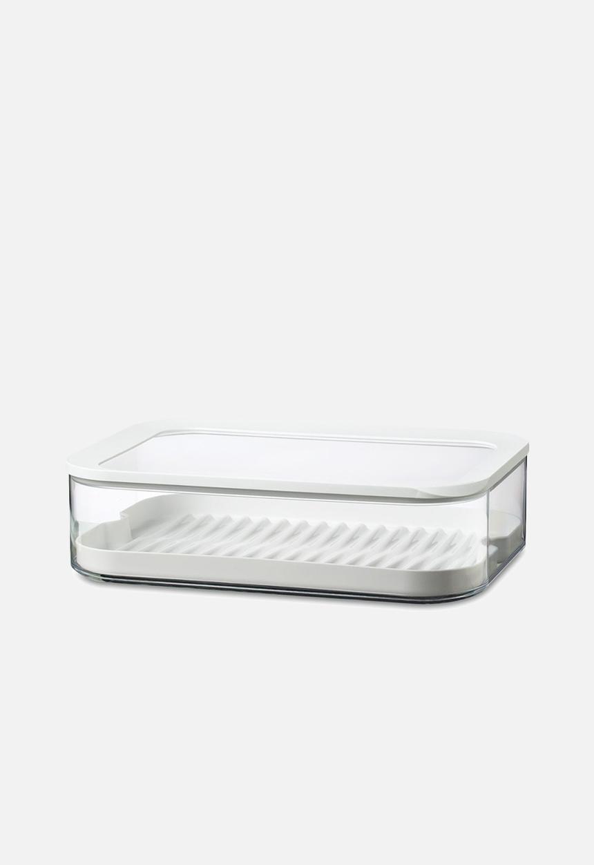 Mepal - Modula xxl fridge box with defrost tray - white