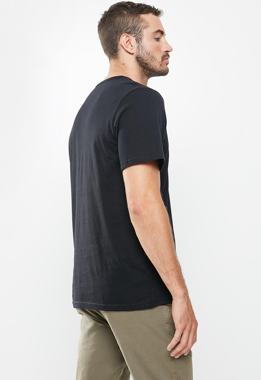 Cotton On - 3 Pack mens essential henley tees - multi 