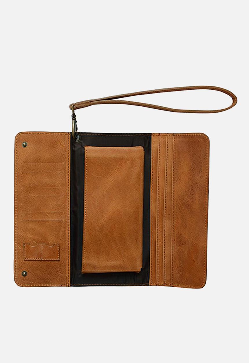 Escape Society - Conquest travel wallet - tan