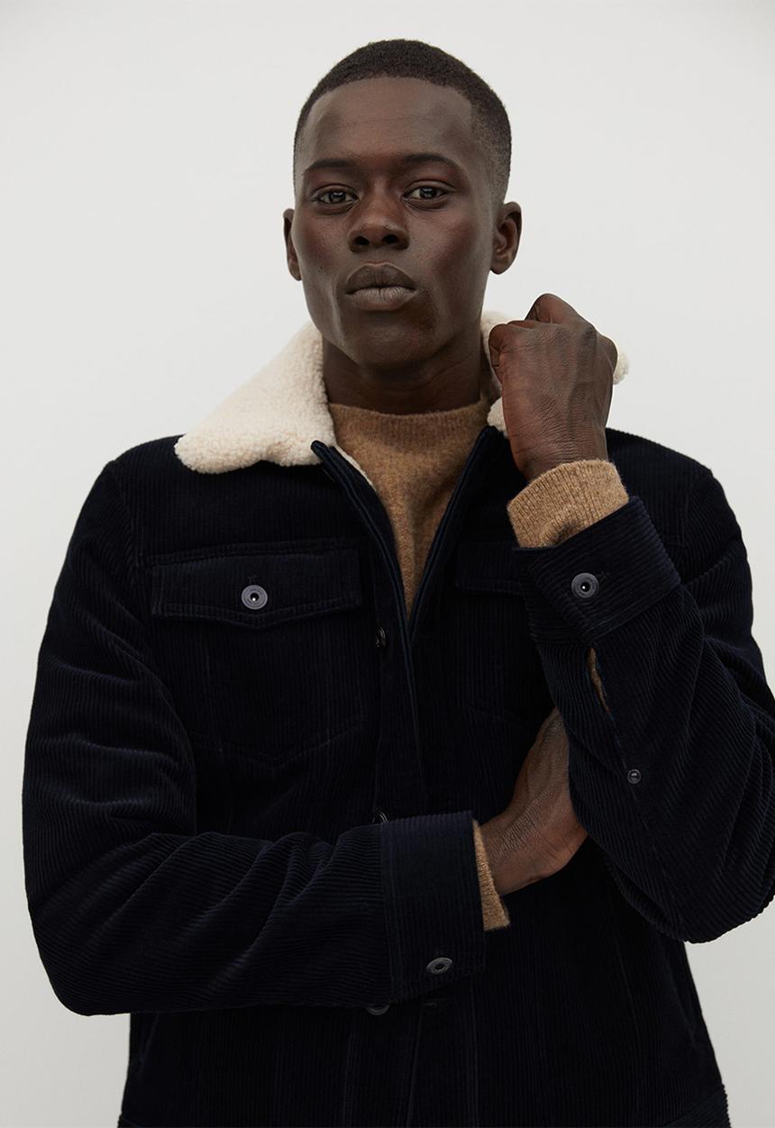 MANGO - Morys jacket - navy