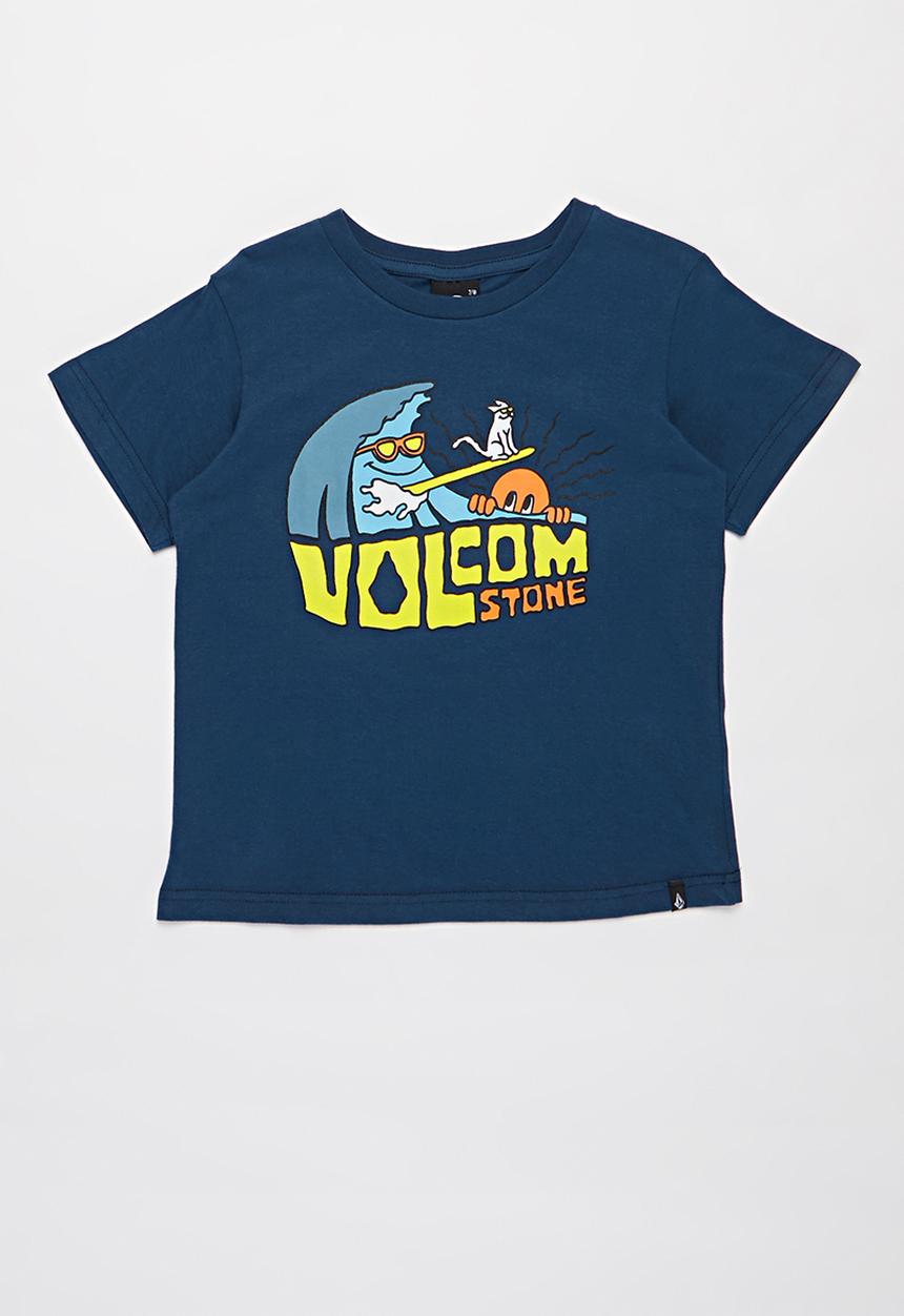 Volcom - Catback boys short sleeve tee - navy