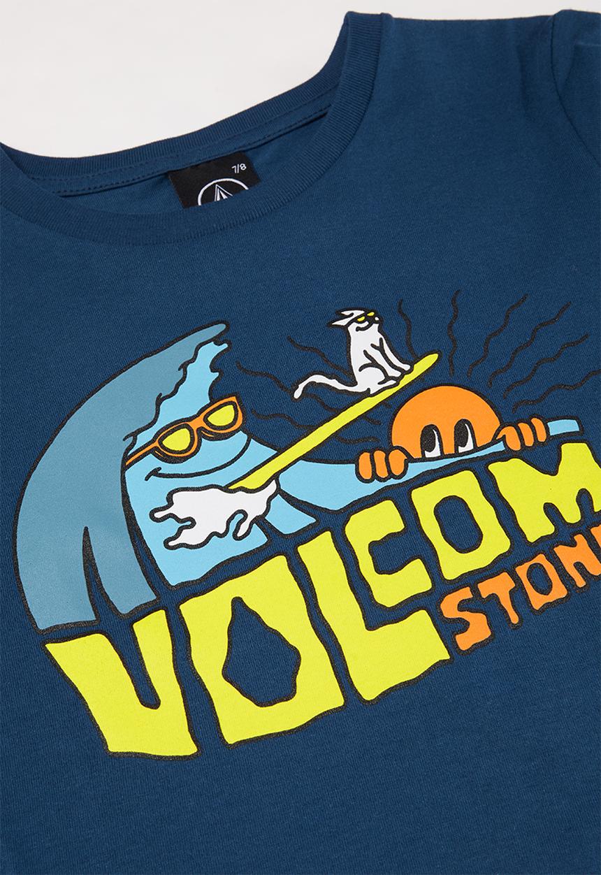 Volcom - Catback boys short sleeve tee - navy