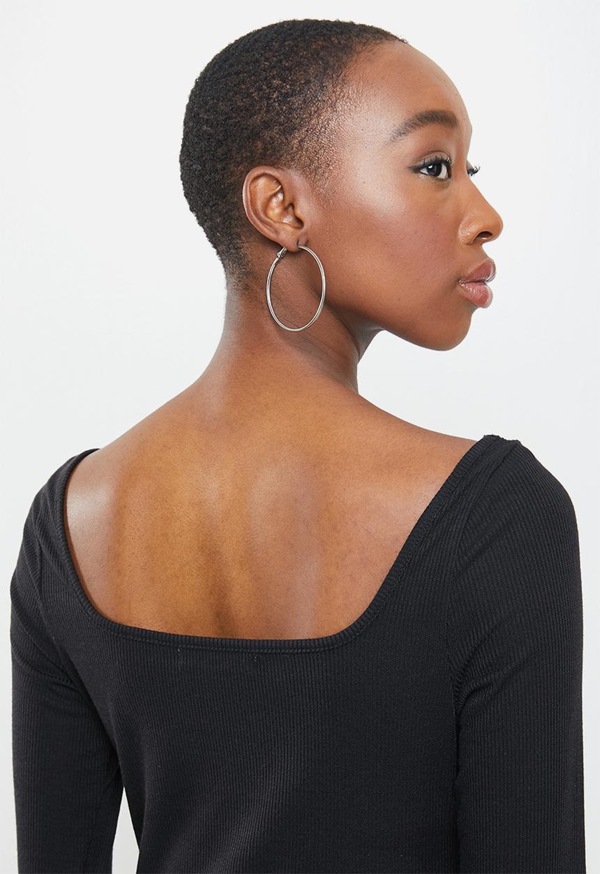 Glamorous - Satina top - black
