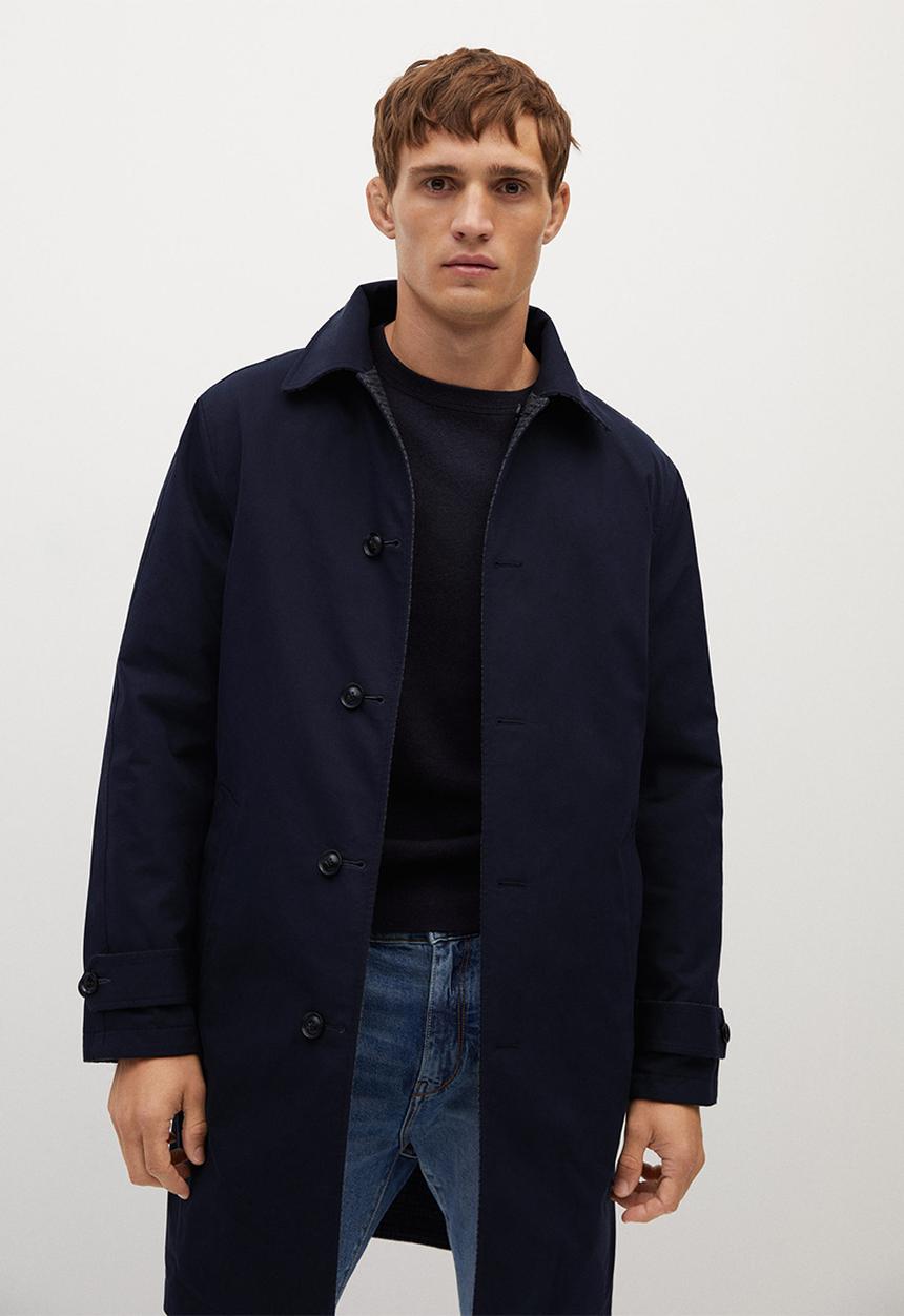 MANGO - Clark parka - grey