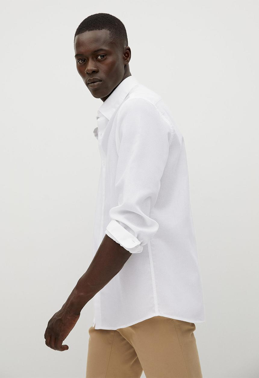 MANGO - Arthur shirt - white