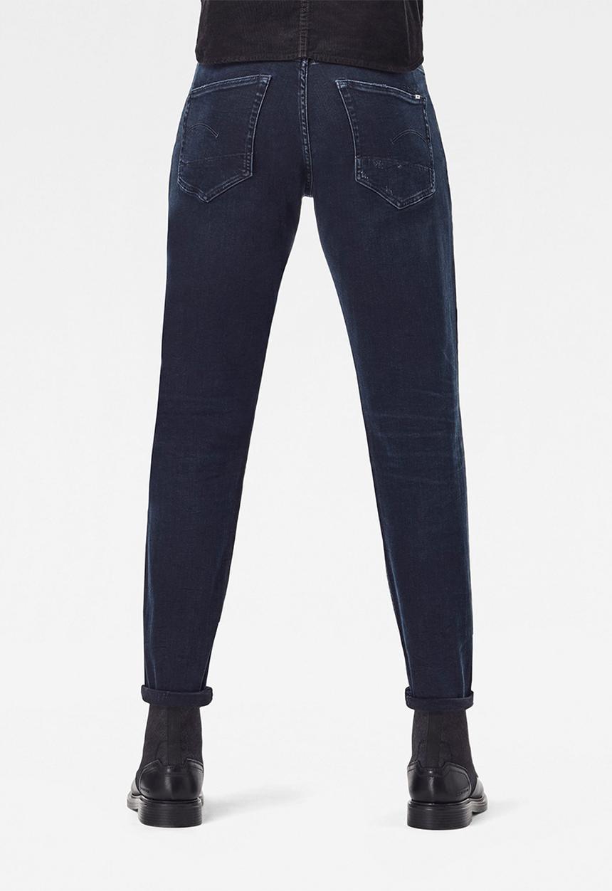 G-STAR - 3301 slim rink superstretch jeans - worn in eve destroyed
