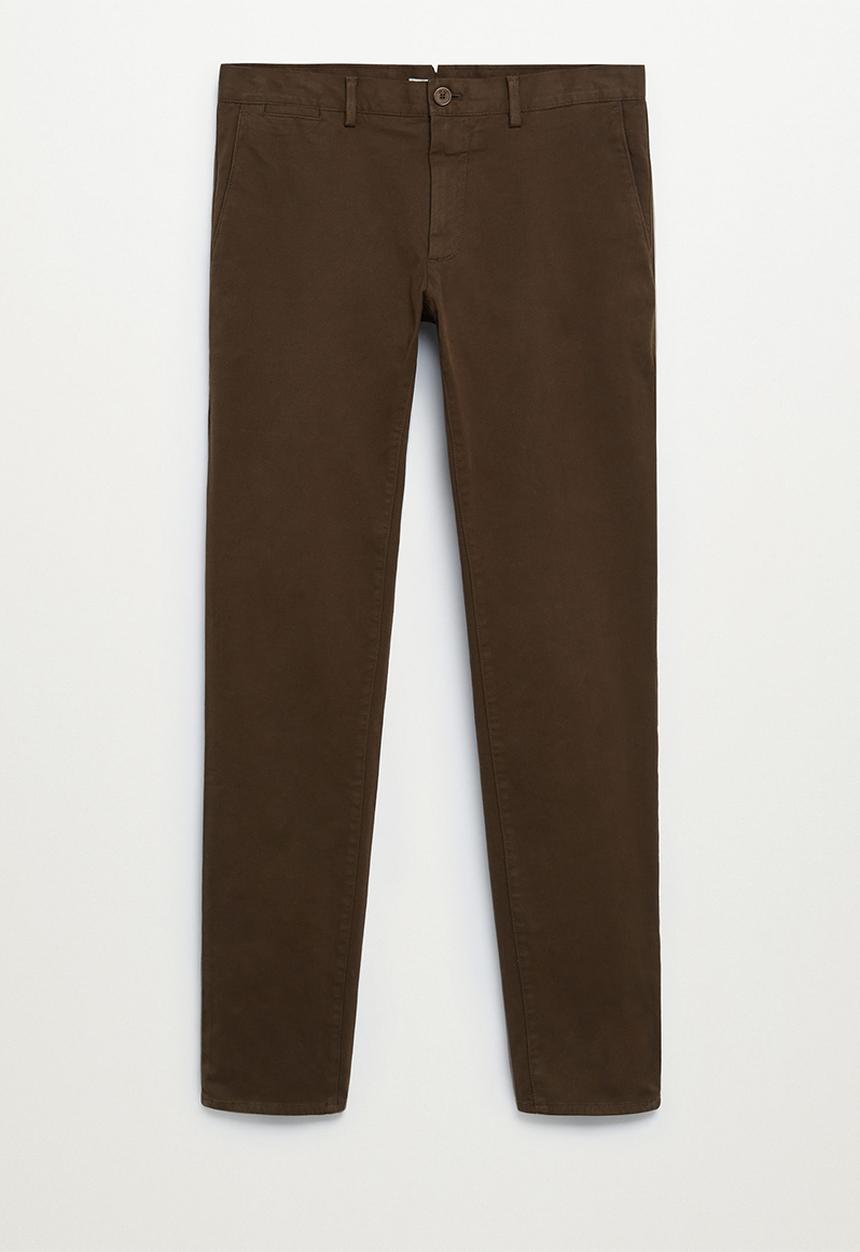 MANGO - Barna trousers - brown