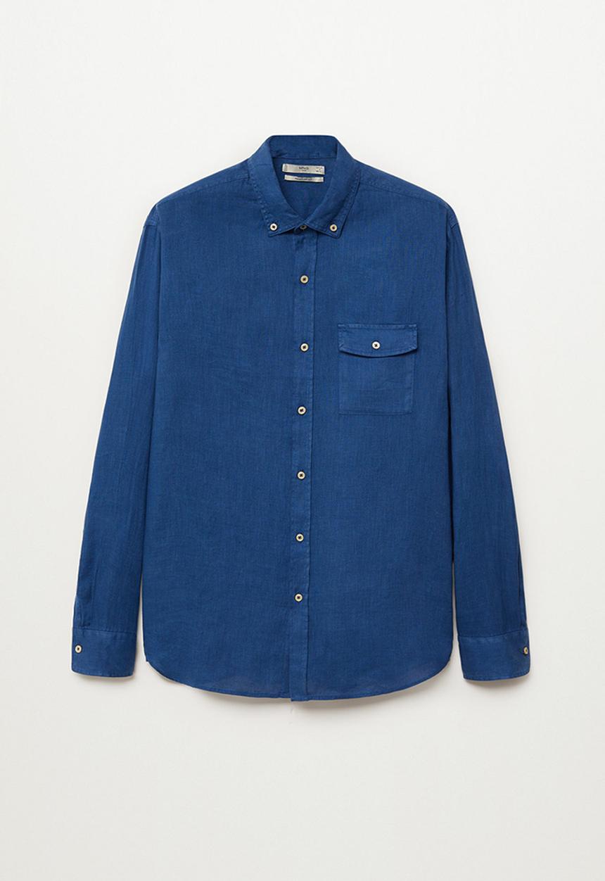 MANGO - Calcuta shirt - navy
