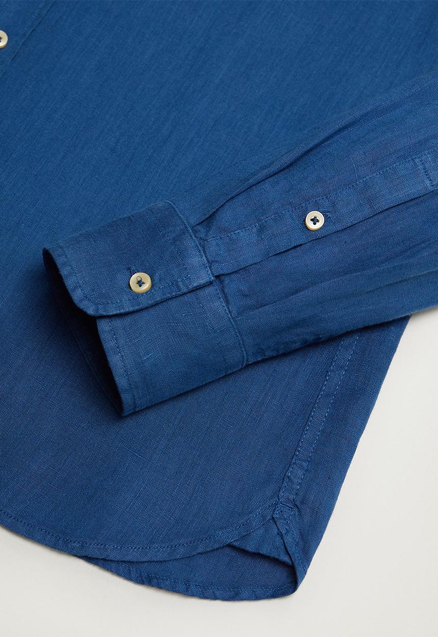 MANGO - Calcuta shirt - navy
