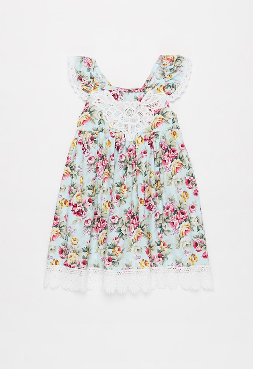 Pop Candy - Girls floral summer dress - multi