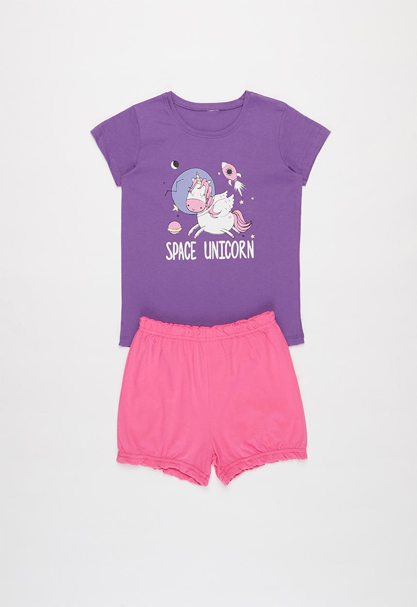 Pop Candy - Space unicorn set - purple & pink