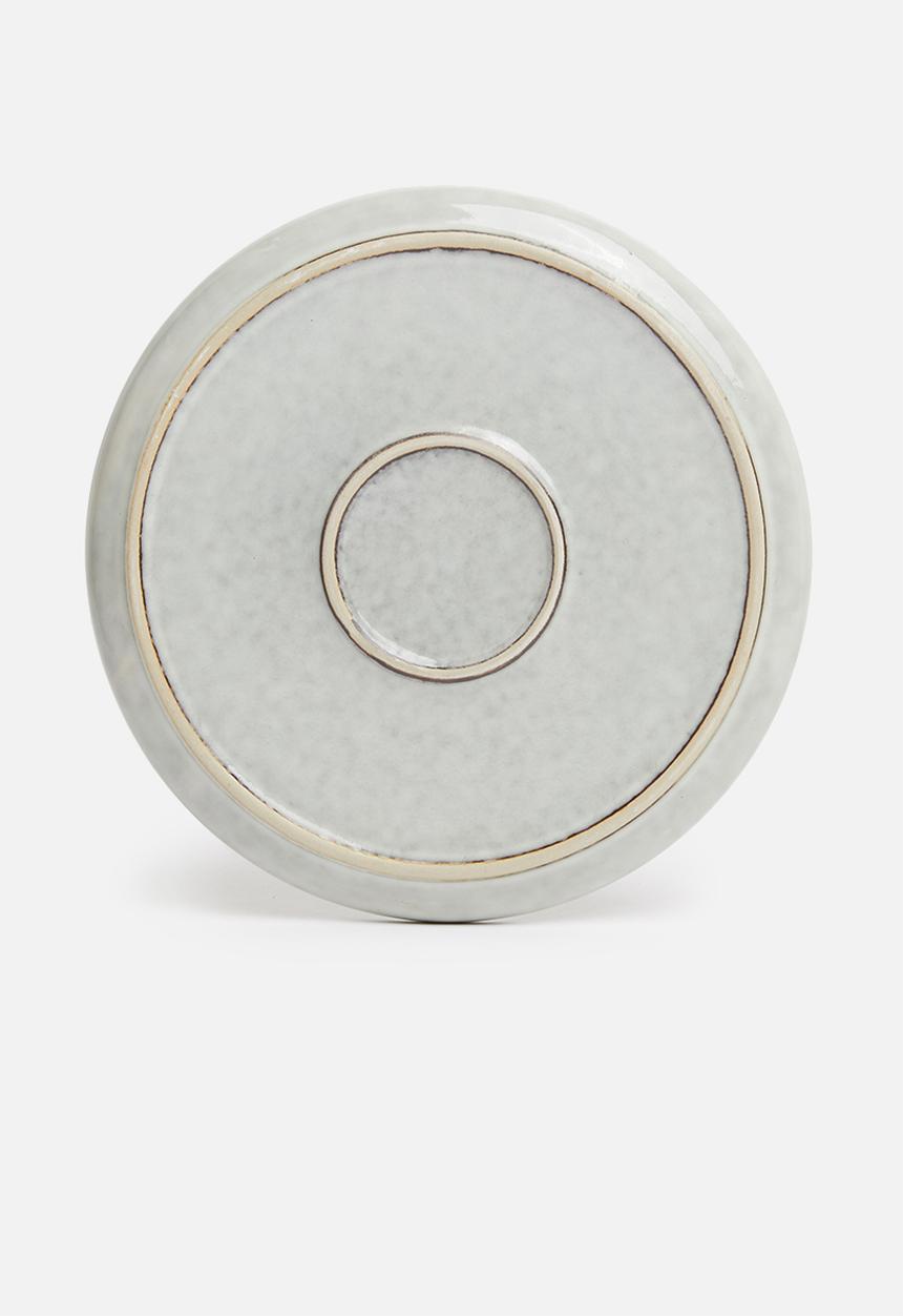 Sixth Floor - Brisa side plate set of 4 - stone