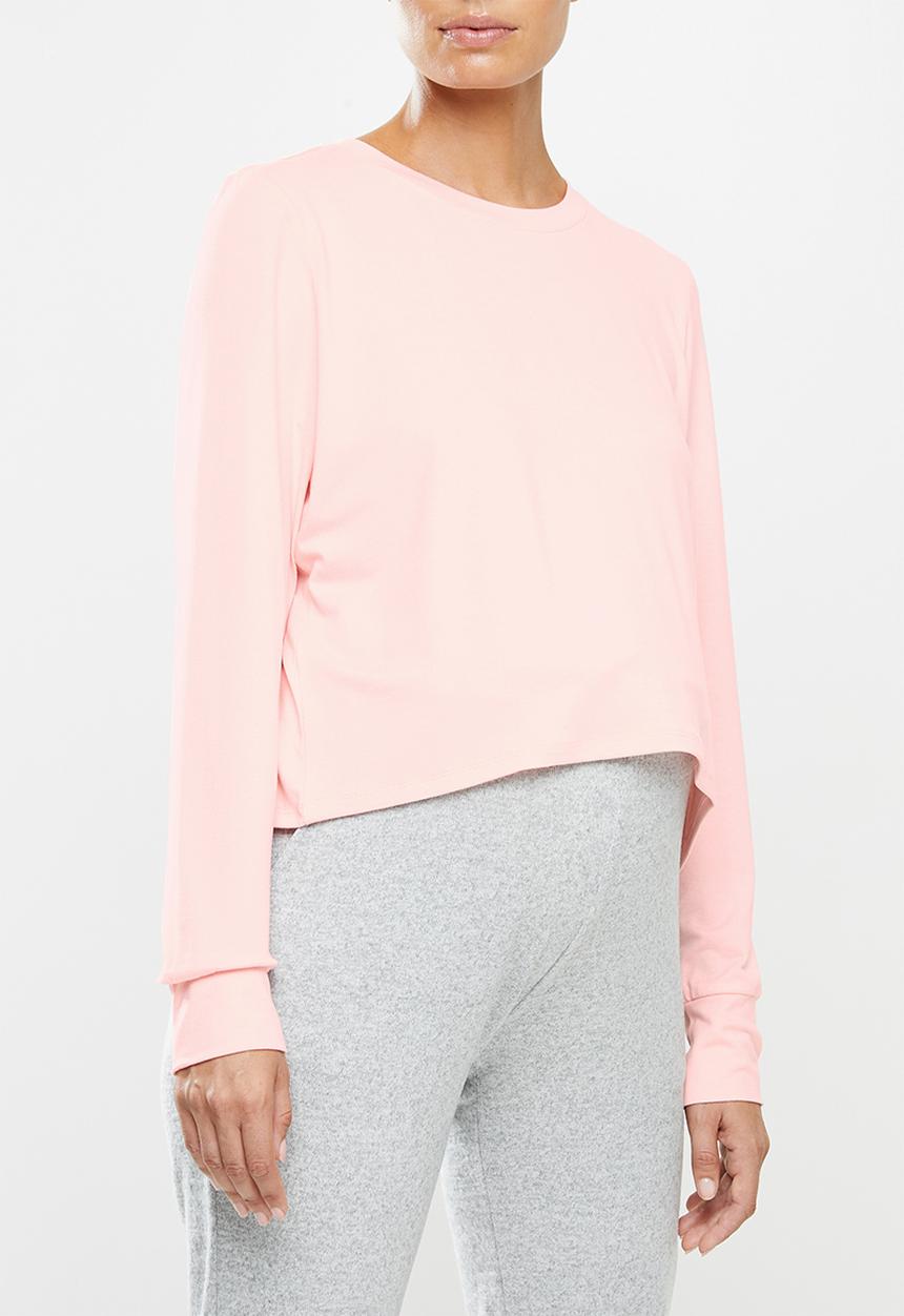 Cotton On - Maternity cross back long sleeve top - fairy tale marle