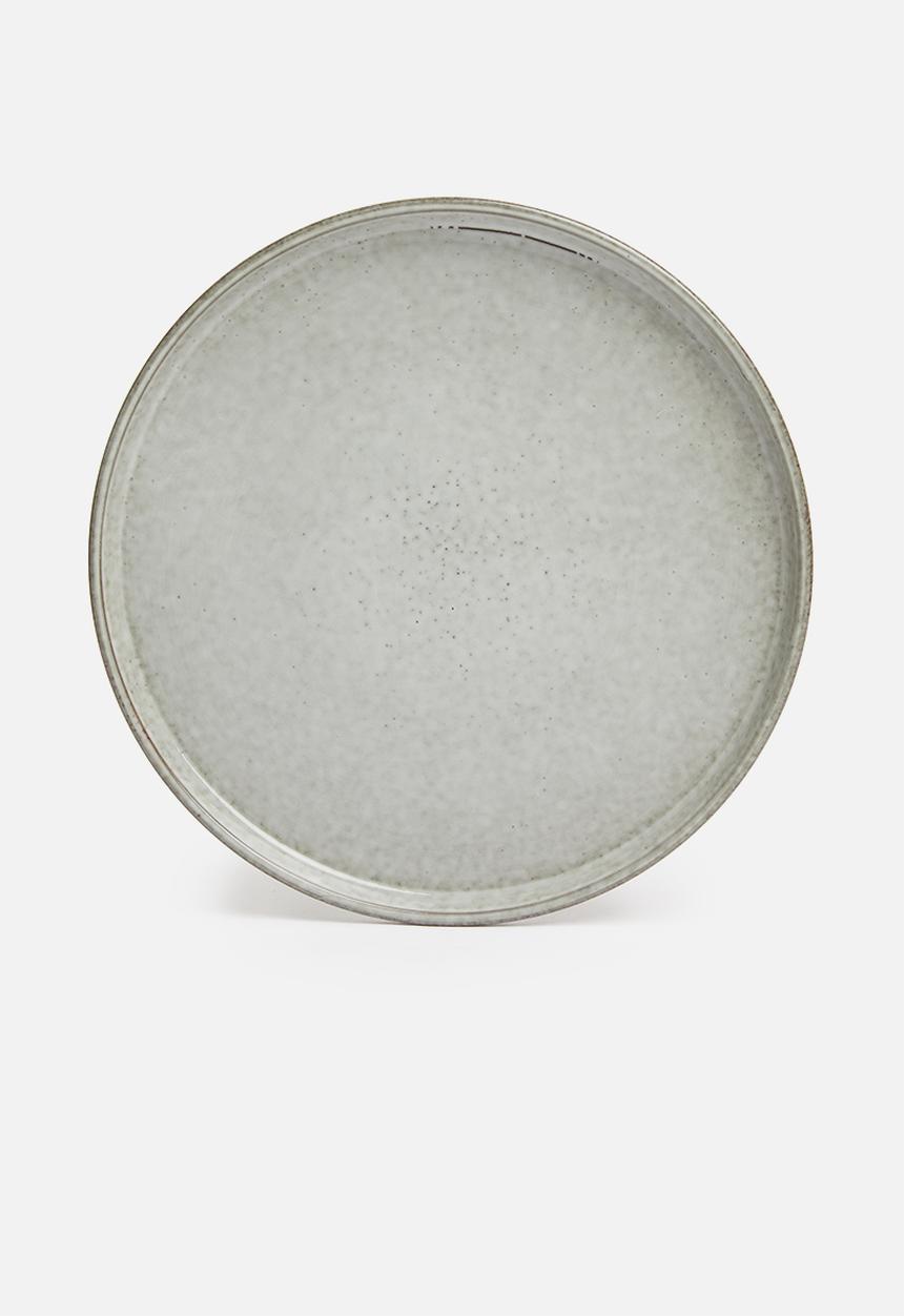Sixth Floor - Brisa dinner plate set of 4 - stone