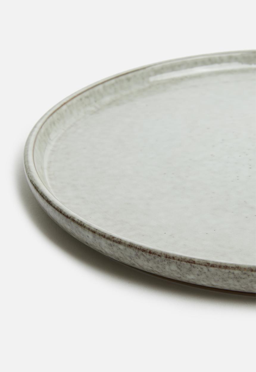 Sixth Floor - Brisa dinner plate set of 4 - stone