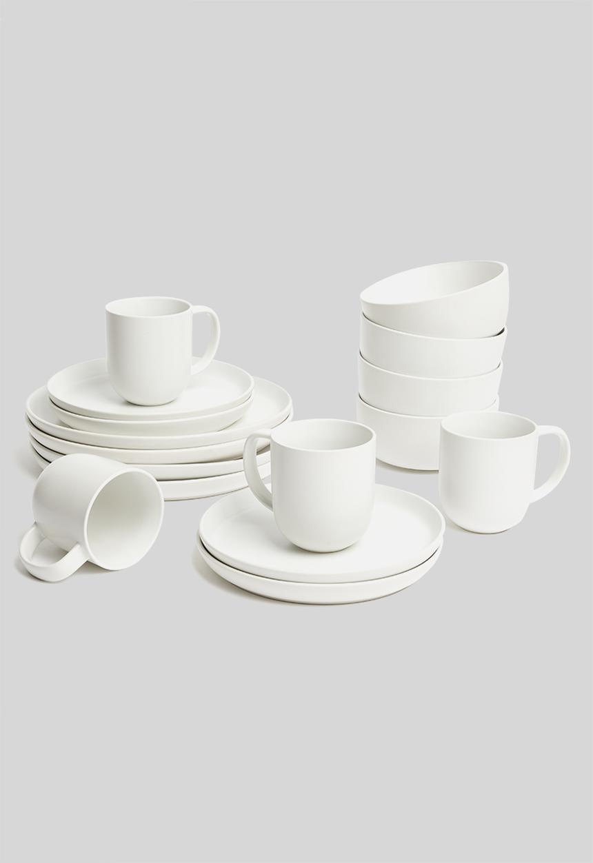 Sixth Floor - Mason bowl set of 4 - white