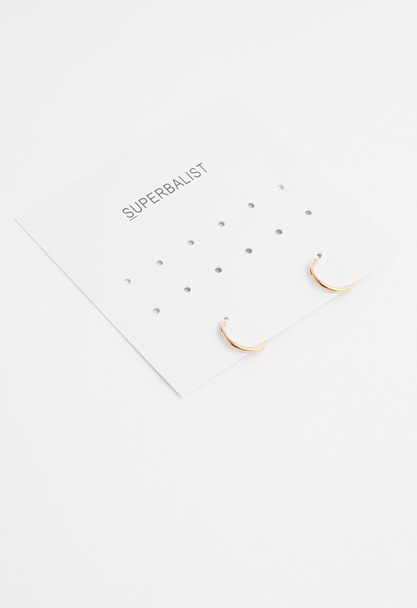 Superbalist - Thandi hoop earrings - gold