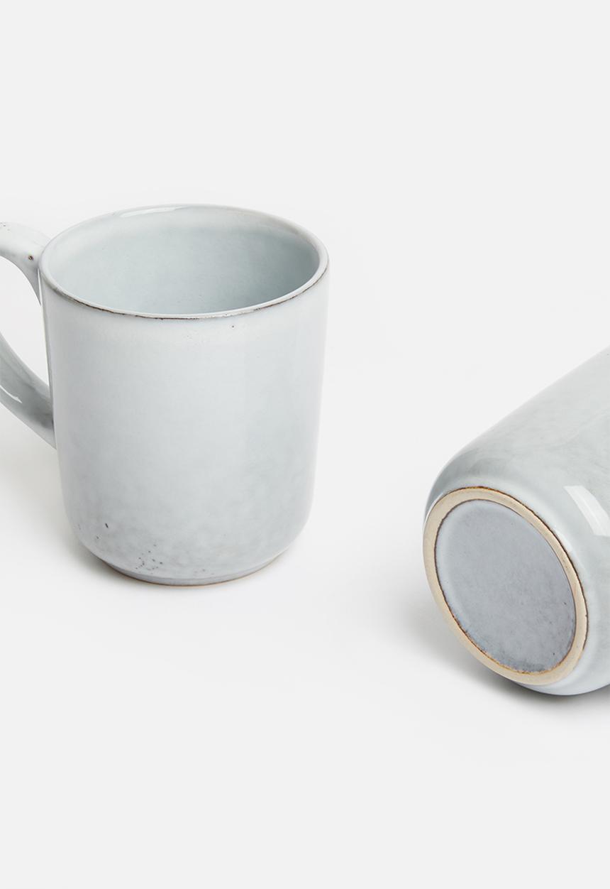 Sixth Floor - Brisa mug set of 4 - stone