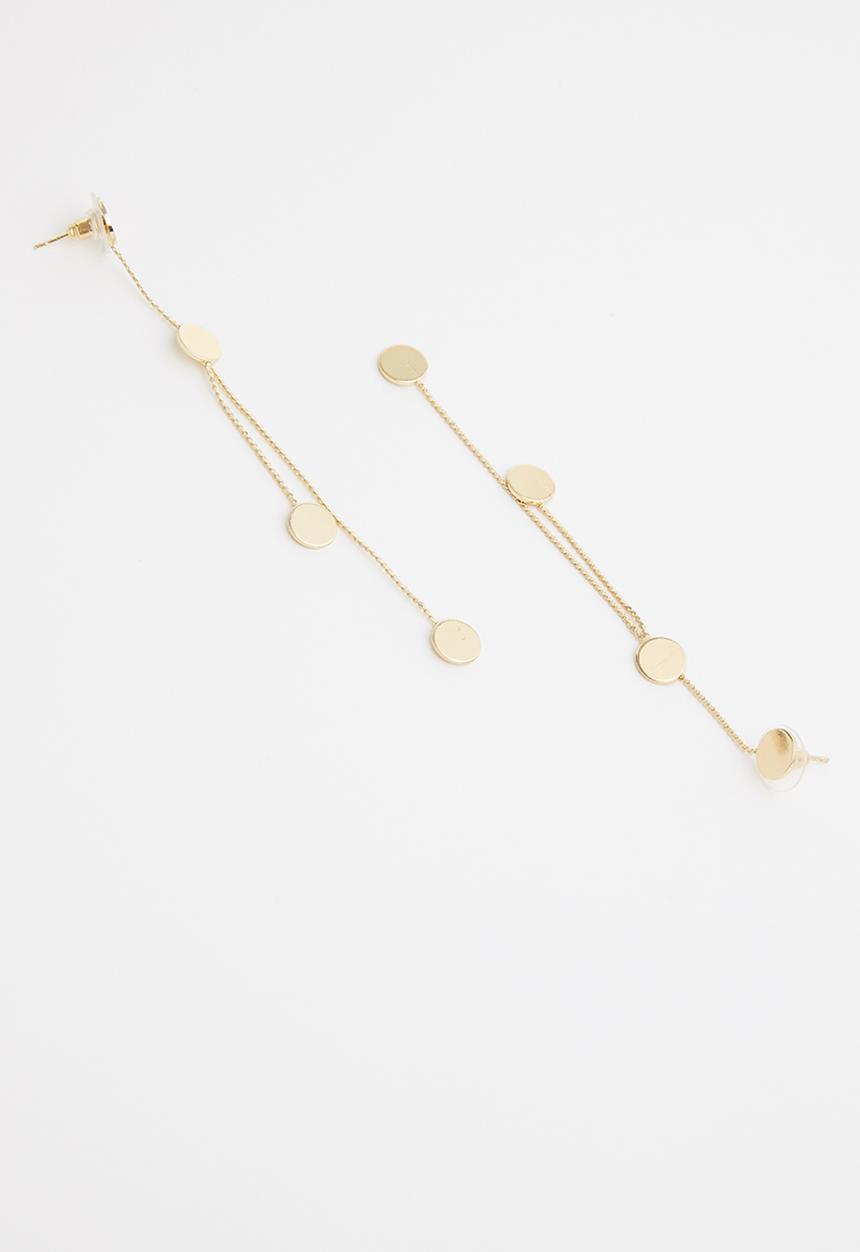 Superbalist - Multi disc earrings - gold
