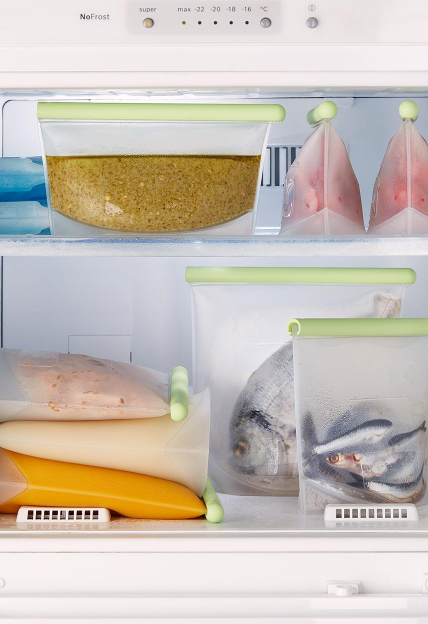 Lékué - Reusable silicone bag-clear 1000ml