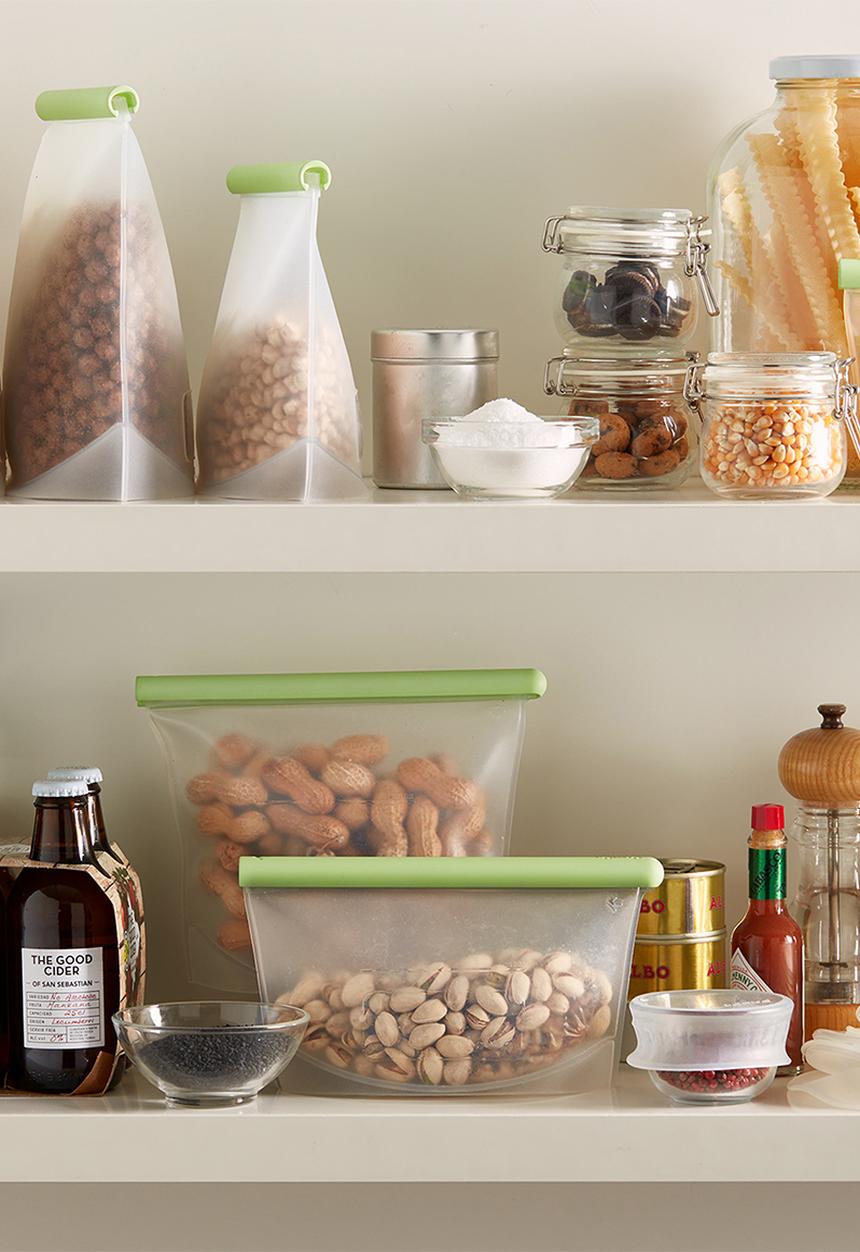 Lékué - Reusable silicone bag- clear 500 ml