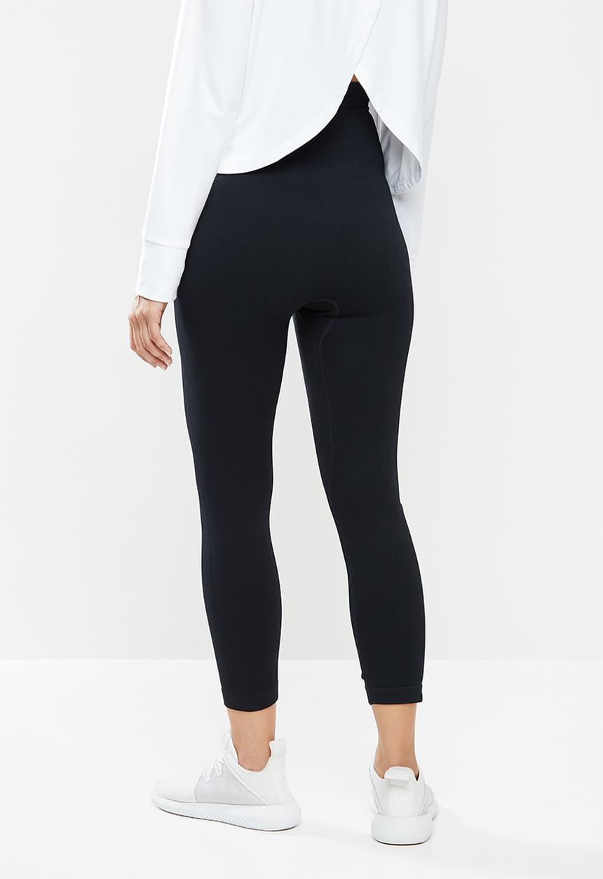 Cotton On - Maternity lifestyle seamless rib 7/8 tight - black